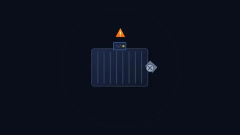 Industrial Motor Predictive Maintenance Animation with Vibration Sensor and.. Видео 346130382