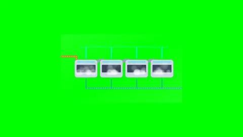 Industrial Multi Effect Distillation Thermal Desalination Evaporator Train .. Stock Footage 347627269