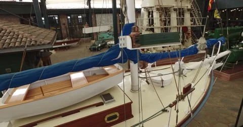 Industrial Museum Stock Footage 62098010