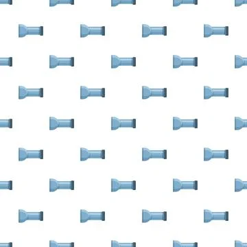 Industrial pipe connector pattern seamless flat design Stock Illustration