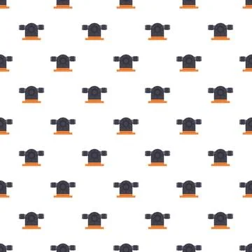 Industrial pipe connector seamless repeating pattern background 스톡 일러스트