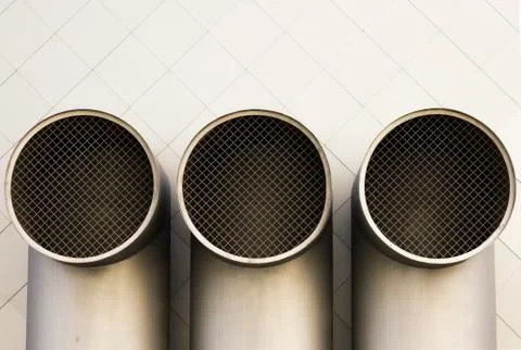 Industrial Pipe Hardware Photos