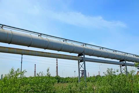Industrial pipe Stock Photos