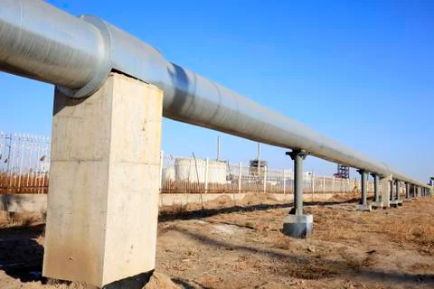 Industrial pipe Stock Photos