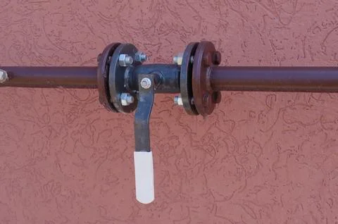 The  industrial pipe Stock Photos