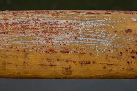 Industrial pipe rust detail Stock Photos