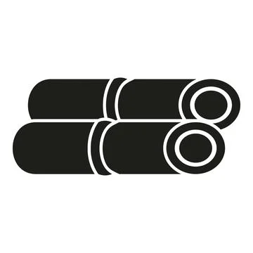 Industrial piping infrastructure system for fluid transport Illustrazione stock