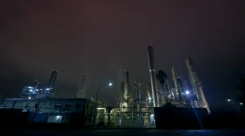 Industrial Plant Stockbeeldmateriaal 661253