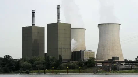Industrial plant Stock Footage 20489956