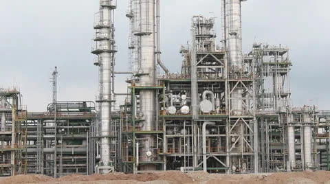 Industrial plant Vidéo 24387472