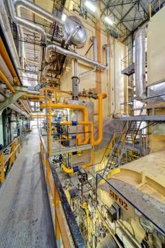 Industrial plant Stock Photos