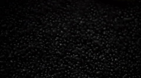Industrial plastic pellets Stock Footage 24268817