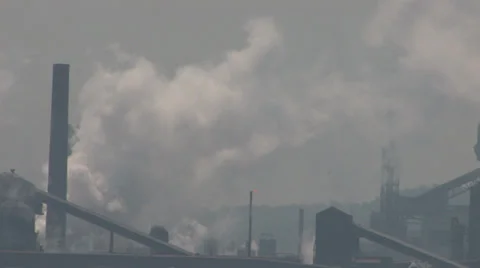 Industrial Pollution 動画素材 25632723