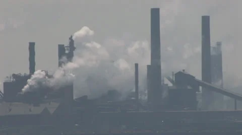 Industrial Pollution 動画素材 25633198