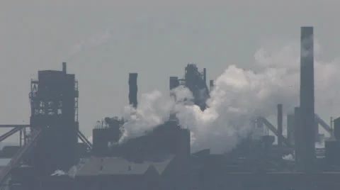 Industrial Pollution Stock-Footage 25633278