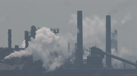 Industrial Pollution 動画素材 25633305