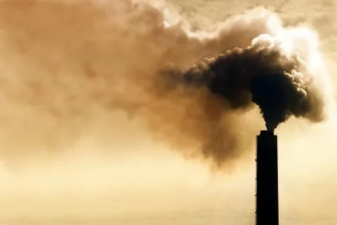 Industrial pollution Stock Photos