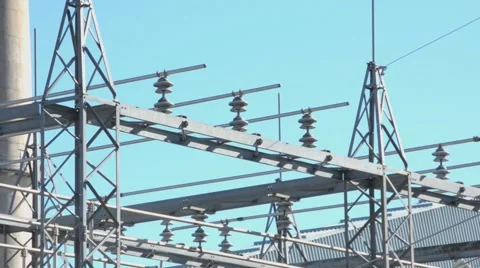 Industrial Power Lines Vidéo 45519532