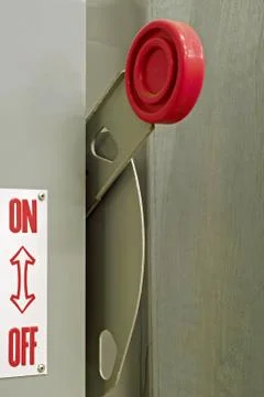 Industrial Power Switch Stock Photos
