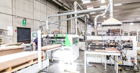 Industrial process in factory Stock Footage 74440665