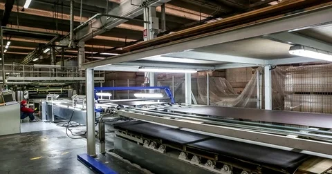 Industrial process in factory Stock Footage 74442228