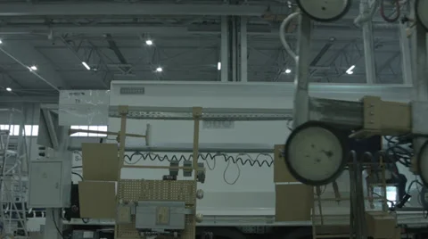 Industrial process. Machinery Stock-Footage 33444420