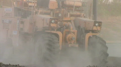 Industrial Pulverizer Stock Footage 97985