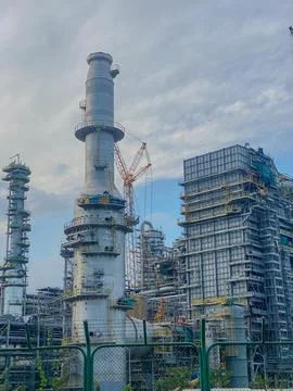 Industrial refinery. Stock Photos