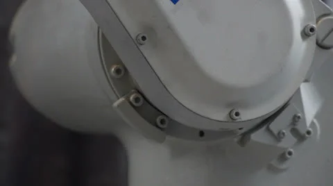 Industrial robot Stock Footage 24822658