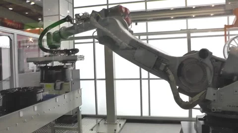 Industrial Robot 스톡 동영상 56488003