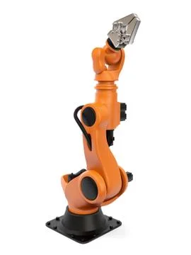 Industrial robot Stock Illustration