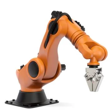 Industrial robot Stock Illustration