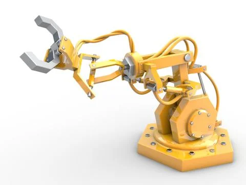 Industrial robot Stock Illustration