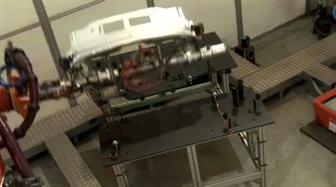 Industrial Robots Future Technology Video stock 40908102