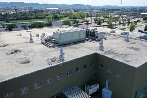 Industrial Rooftop 2 Stock Photos