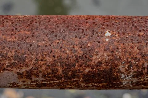 Industrial rust profile view Stock Photos