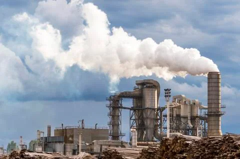 Industrial scene Foto stock