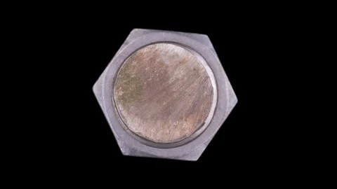 Industrial Screw And Nut Stock Footage 306473865