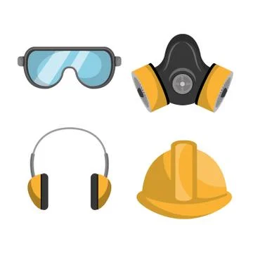 Industrial security equipment イラスト素材