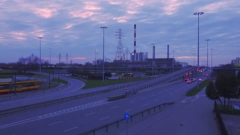 Industrial site Stock Footage 152796324