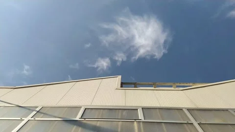 Industrial sky timelapse Stock Footage 170245096