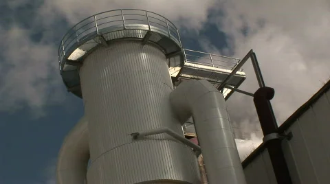 Industrial smoke Video stock 123029