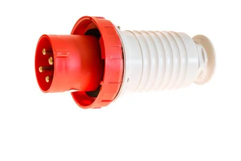 Industrial socket 32 ampere Stock Photos