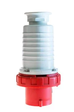 Industrial socket 32 ampere Stock Photos