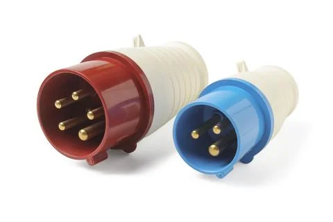 Industrial sockets Stock Photos