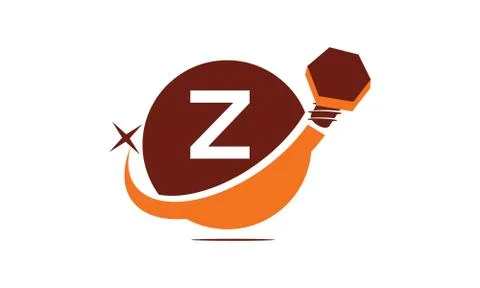 Industrial Solutions Initial Z Stock-Illustration