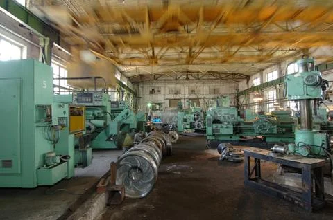 Industrial space Stock-Fotos