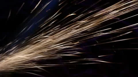 Industrial  sparks Stock Footage 10767288