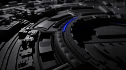 Industrial Spinning Machine Stock Footage 58952164