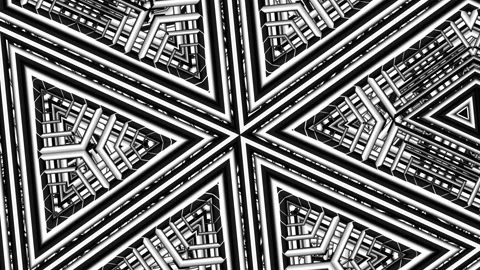 Industrial Structure Metal Grid Pattern Background Loop Stock Footage 200650317